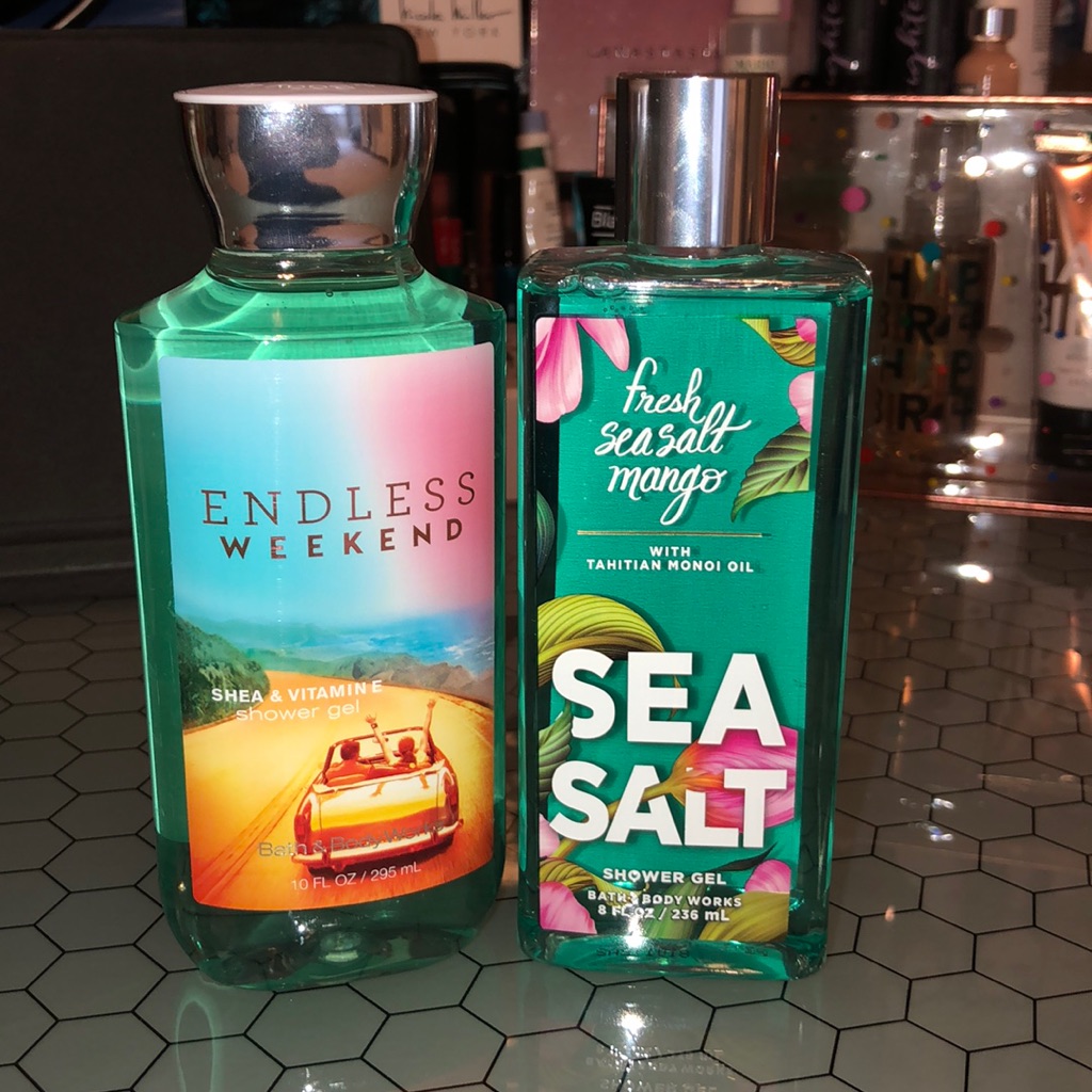 Bath And Body Works Full Size Shower Gel Duo